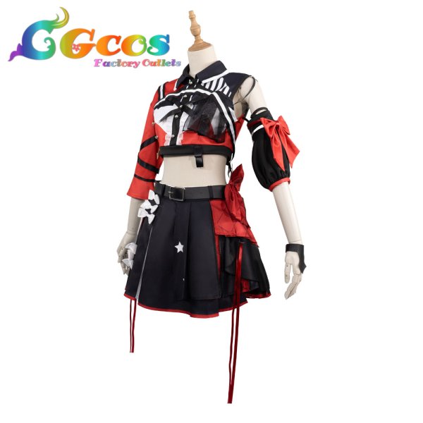 画像2: バーチャルYouTuber VTuber hololive 6th fes. Color Rise Harmony カラーライズ衣装 宝鐘マリン 星街すいせい 桃鈴ねね 戌神ころね 一伊那尓栖 コスプレ衣装 (2)