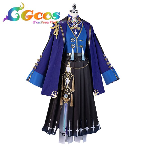 画像1: バーチャル YouTuber Vtuber 「Dytica」2周年記念 星導ショウ コスプレ衣装 (1)