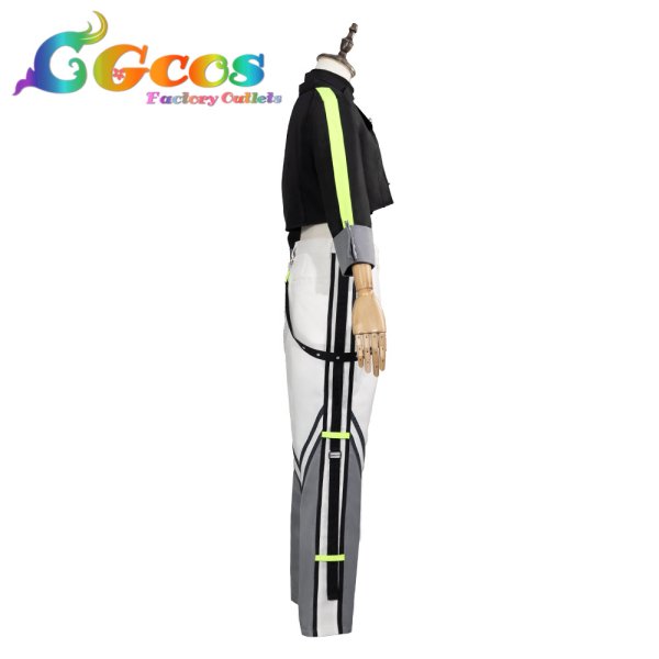 画像2: プロジェクトセカイ カラフルステージ! feat. 初音ミク 衝動に身を任せて stir hearts performance 日野森志歩 コスプレ衣装 (2)