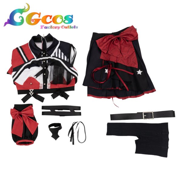 画像8: バーチャルYouTuber VTuber hololive 6th fes. Color Rise Harmony カラーライズ衣装 宝鐘マリン 星街すいせい 桃鈴ねね 戌神ころね 一伊那尓栖 コスプレ衣装 (8)