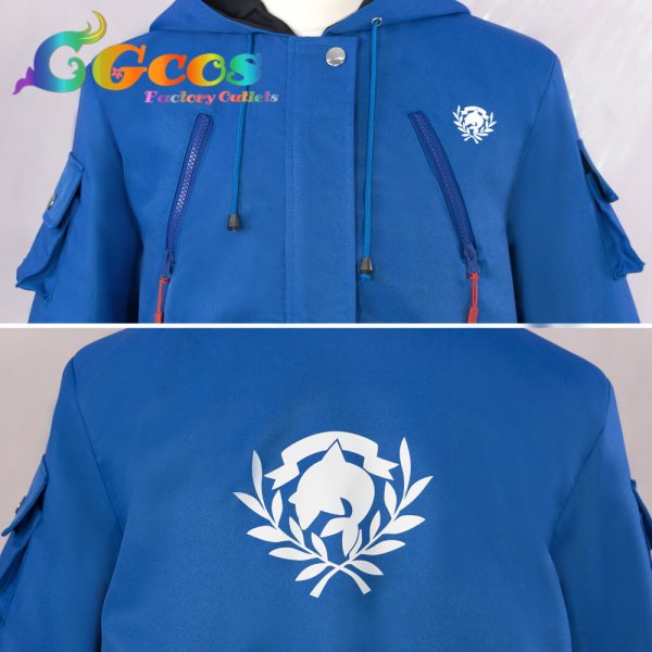 画像4: バーチャルYouTuber　VTuber　雨海ルカ　コスプレ衣装 (4)