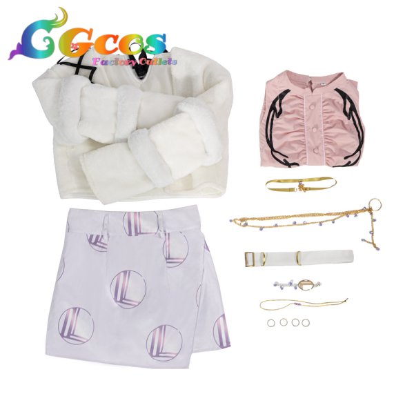 画像6: バーチャルYouTuber　Vtuber　一条莉々華　初期2D　コスプレ衣装 (6)