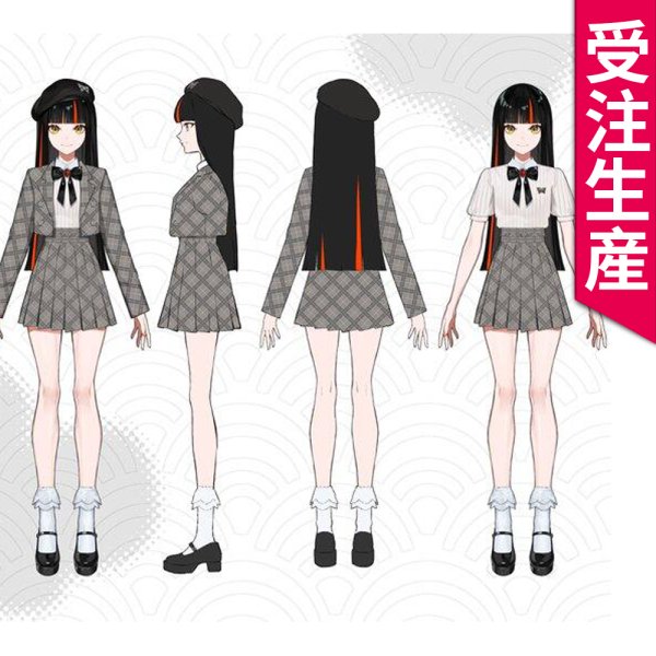 画像1: 新作予約　バーチャル YouTuber　ぶいすぽっ！　 Vspo！　蝶屋はなび　制服衣装　コスプレ衣装（製作決定） (1)