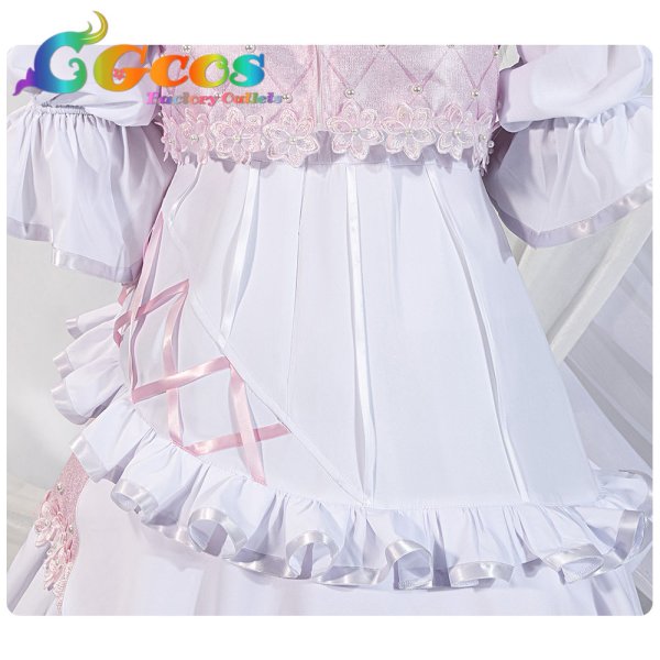 画像9: 一部在庫　プロジェクトセカイ コスプレ　Cheer with my Heart! 　[届かない苦しさ] 　 ステッドファスト・シンデレラ　桃井愛莉　コスプレ衣装 (9)