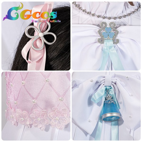 画像7: 一部在庫　プロジェクトセカイ コスプレ　Cheer with my Heart! 　[届かない苦しさ] 　 ステッドファスト・シンデレラ　桃井愛莉　コスプレ衣装 (7)