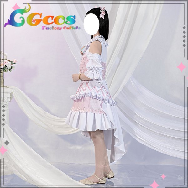 画像6: 一部在庫　プロジェクトセカイ コスプレ　Cheer with my Heart! 　[届かない苦しさ] 　 ステッドファスト・シンデレラ　桃井愛莉　コスプレ衣装 (6)