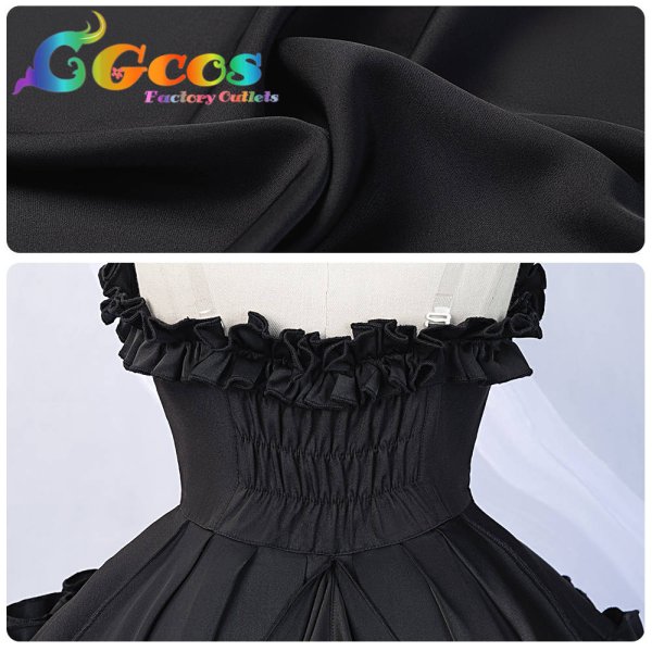 画像8: バンドリ！　MyGO!!!!! 　Ave Mujica　豊川祥子　アークナイツコラボ衣装　コスプレ衣装 (8)