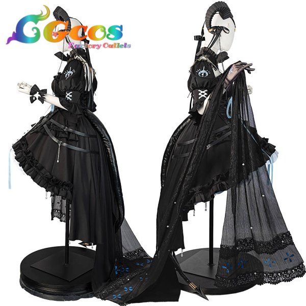 画像5: バンドリ！　MyGO!!!!! 　Ave Mujica　豊川祥子　アークナイツコラボ衣装　コスプレ衣装 (5)