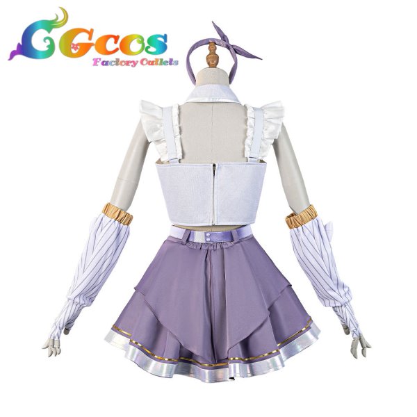 画像10: 一部在庫　学園アイドルマスター　藤田ことね　雨上がりのアイリス　コスプレ衣装 (10)