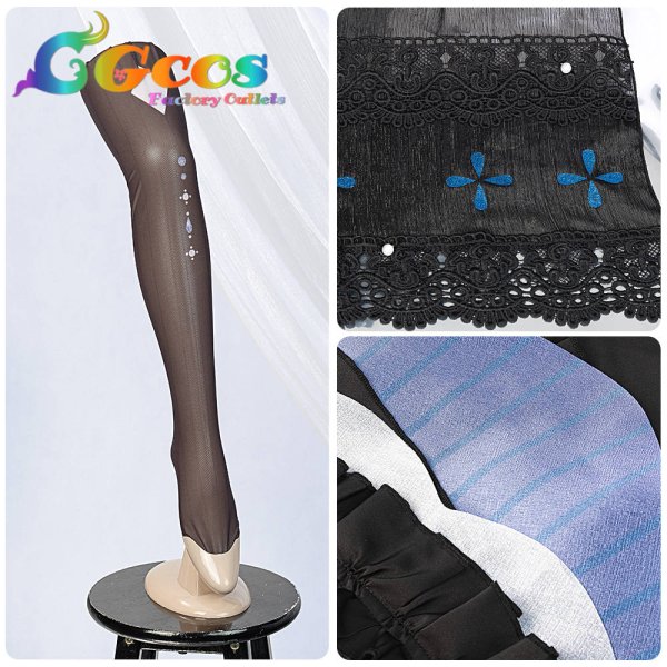 画像9: バンドリ！　MyGO!!!!! 　Ave Mujica　豊川祥子　アークナイツコラボ衣装　コスプレ衣装 (9)