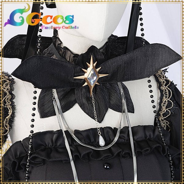 画像7: バンドリ！　MyGO!!!!! 　Ave Mujica　豊川祥子　アークナイツコラボ衣装　コスプレ衣装 (7)