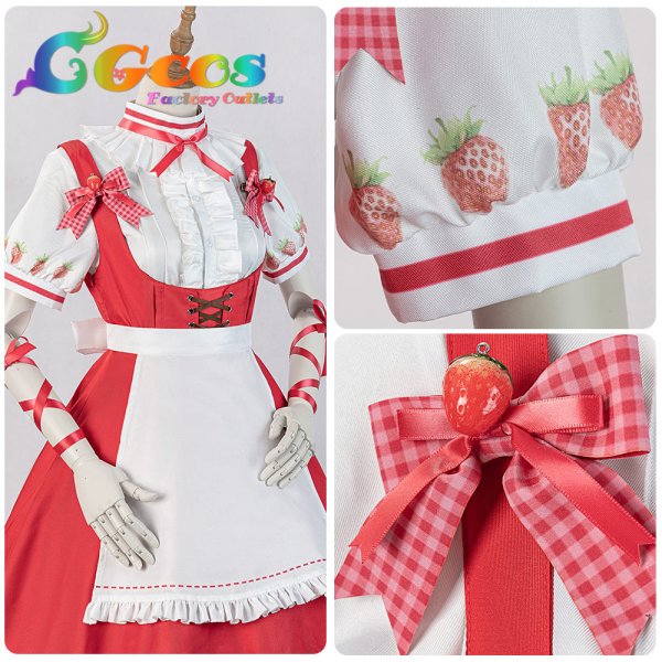 画像5: BanG Dream!（バンドリ！）　豊川祥子　Sweets Paradiseコラボ　コスプレ衣装 (5)