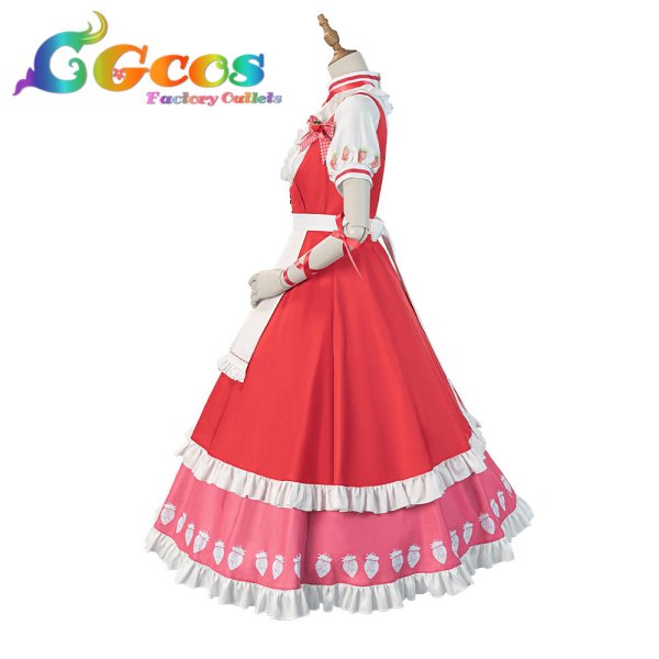 画像2: BanG Dream!（バンドリ！）　豊川祥子　Sweets Paradiseコラボ　コスプレ衣装 (2)