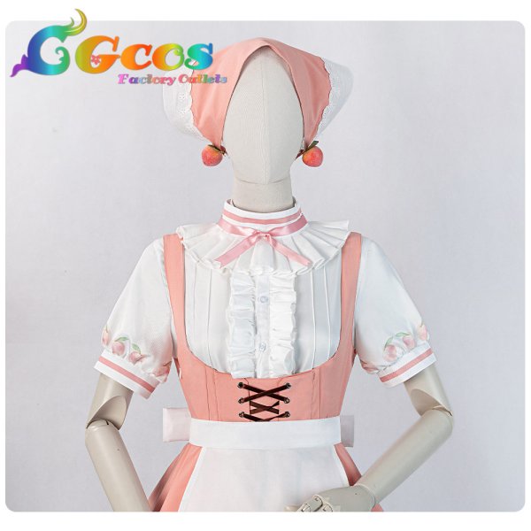 画像5: BanG Dream!（バンドリ！） 長崎そよ　Sweets Paradiseコラボ　コスプレ衣装 (5)