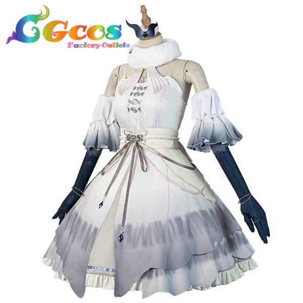 画像3: プロジェクトセカイ コスプレ　静寂のキッチン　bombyx mori　朝比奈まふゆ　コスプレ衣装 (3)