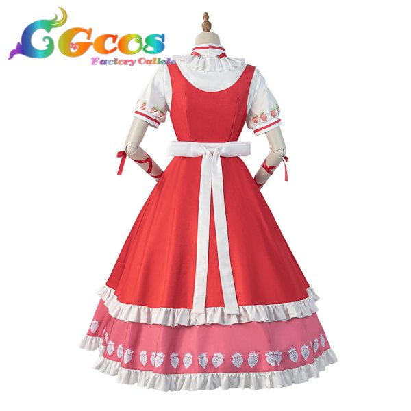 画像3: BanG Dream!（バンドリ！）　豊川祥子　Sweets Paradiseコラボ　コスプレ衣装 (3)