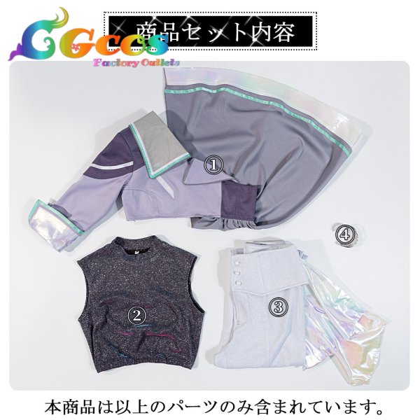 画像11: 学園アイドルマスター　雨上がりのアイリス　月村手毬　コスプレ衣装 (11)