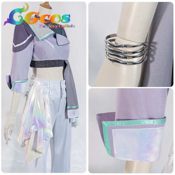 画像6: 学園アイドルマスター　雨上がりのアイリス　月村手毬　コスプレ衣装 (6)