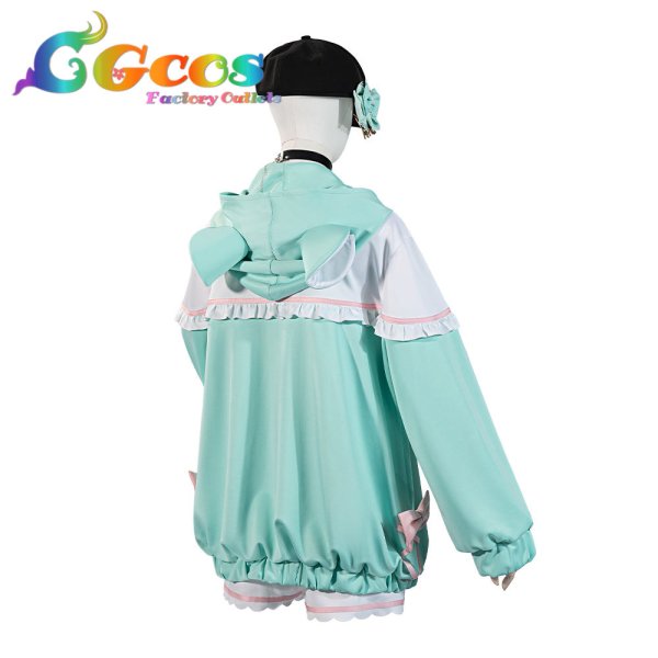 画像4: ラブライブ！スーパースター!!　Liella!　ゆめかわガーリー衣装　米女メイ　若菜四季　コスプレ衣装 (4)