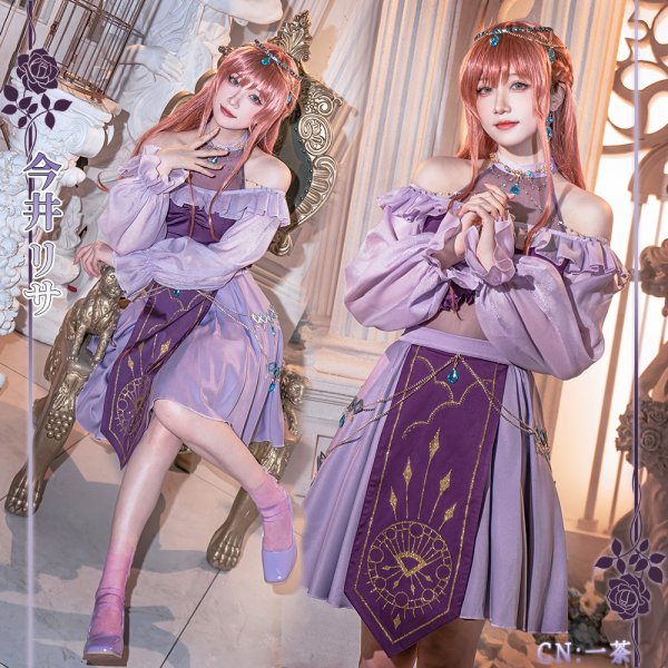 画像3: BanG Dream!（バンドリ！）　「Sei　stark」　ライブ衣装　今井リサ　コスプレ衣装 (3)