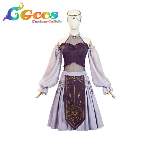 画像1: BanG Dream!（バンドリ！）　「Sei　stark」　ライブ衣装　氷川紗夜　コスプレ衣装 (1)