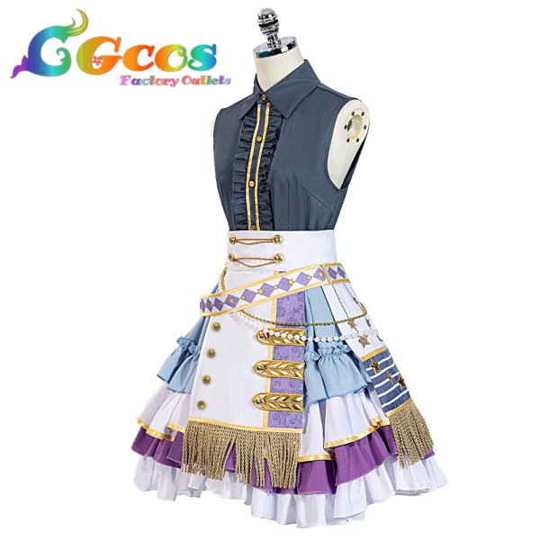 画像3: BanG Dream!（バンドリ！）　Poppin'Party　あの頃からずっと　市ヶ谷有咲　コスプレ衣装 (3)