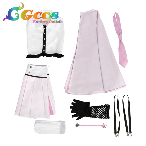 画像7: 学園アイドルマスター　学マス　ヴァイスシュヴァルツコラボ衣装　姫崎莉波　コスプレ衣装 (7)