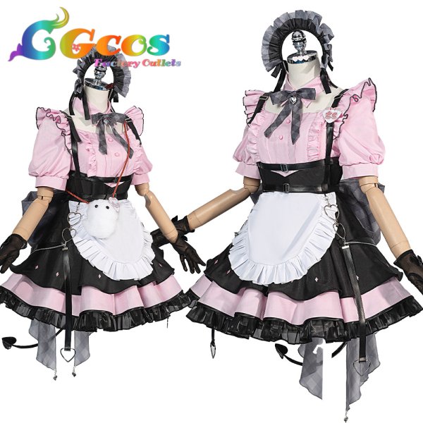 画像5: バーチャルYouTuber　Vtuber　Cafe Cutemare かふぇきゅ〜とめあ　戌亥とこ　アンジュ・カトリーナ　リゼ・ヘルエスタ　笹木咲　椎名唯華　コスプレ衣装 (5)