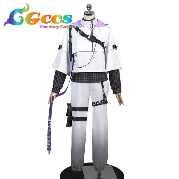 画像1: バーチャル YouTuber　ローレン・イロアス　サイバー衣装　コスプレ衣装 (1)