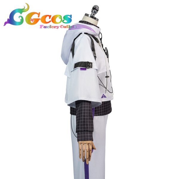 画像4: バーチャル YouTuber　ローレン・イロアス　サイバー衣装　コスプレ衣装 (4)