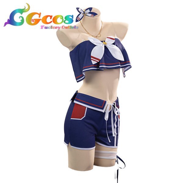 画像4: ウマ娘プリティーダービー　シュヴァルグラン　水着　コスプレ衣装 (4)