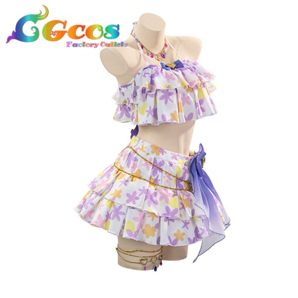 画像2: ウマ娘プリティーダービー　ヴィブロス　水着　コスプレ衣装 (2)