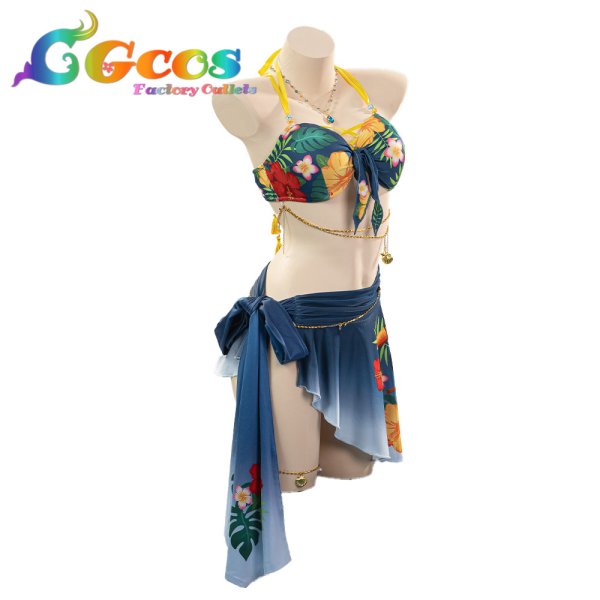 画像2: ウマ娘プリティーダービー　サトノクラウン　水着　コスプレ衣装 (2)