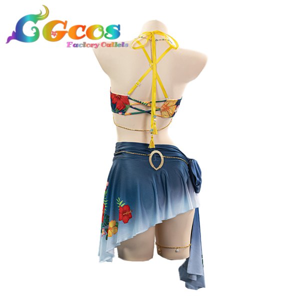 画像4: ウマ娘プリティーダービー　サトノクラウン　水着　コスプレ衣装 (4)