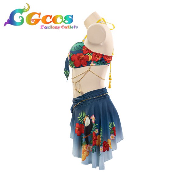 画像3: ウマ娘プリティーダービー　サトノクラウン　水着　コスプレ衣装 (3)