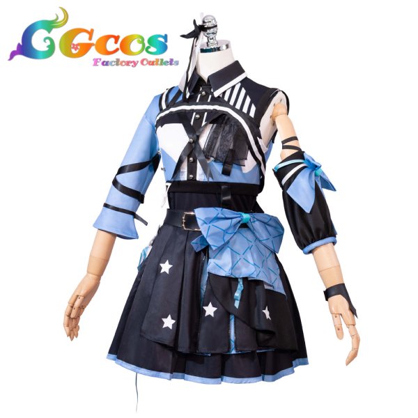 画像2: バーチャルYouTuber　VTuber　hololivefesEXPO25　星街すいせい　コスプレ衣装 (2)