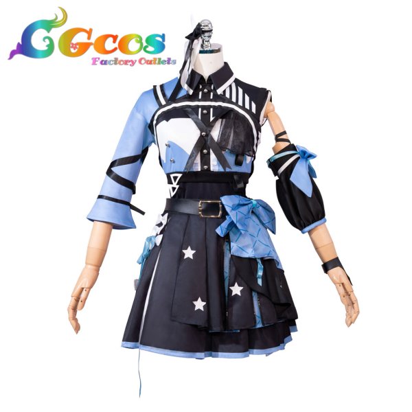 画像1: バーチャルYouTuber　VTuber　hololivefesEXPO25　星街すいせい　コスプレ衣装 (1)