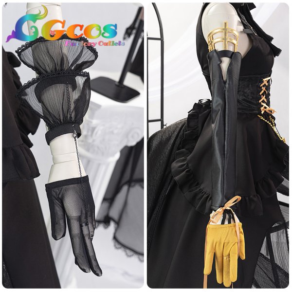 画像7: BanG Dream!（バンドリ！）　　Ave Mujica　三角初華　アークナイツ大陸版　コラボ衣装　コスプレ衣装 (7)