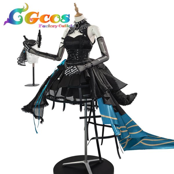 画像1: BanG Dream!（バンドリ！）　　Ave Mujica　八幡海鈴　アークナイツ大陸版　コラボ衣装　コスプレ衣装 (1)