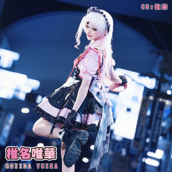 画像2: バーチャルYouTuber　Vtuber　Cafe Cutemare かふぇきゅ〜とめあ　戌亥とこ　アンジュ・カトリーナ　リゼ・ヘルエスタ　笹木咲　椎名唯華　コスプレ衣装 (2)