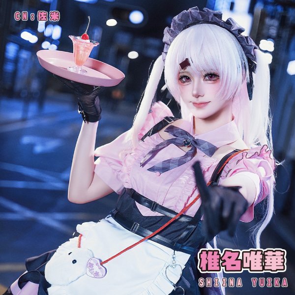 画像6: バーチャルYouTuber　Vtuber　Cafe Cutemare かふぇきゅ〜とめあ　戌亥とこ　アンジュ・カトリーナ　リゼ・ヘルエスタ　笹木咲　椎名唯華　コスプレ衣装 (6)