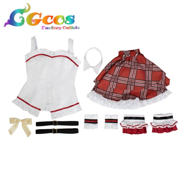 画像6: 学園アイドルマスター　学マス　花海咲季　藤田ことね　月村手毬　姫崎莉波　葛城リーリヤ　倉本千奈　有村麻央　紫雲清夏　秦谷美鈴　花海佑芽　十王星南　篠澤広　ローソンコラボ衣装　コスプレ衣装 (6)