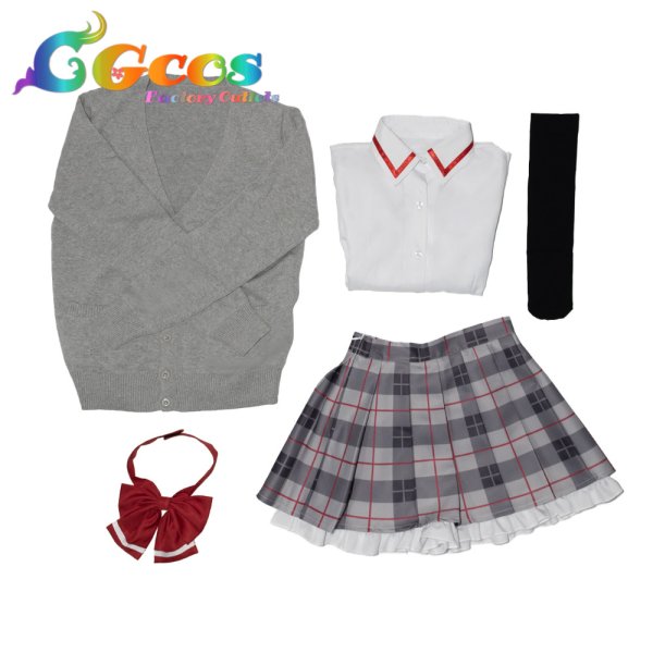 画像6: 「わたしが恋人になれるわけないじゃん、ムリムリ！（※ムリじゃなかった!）」　王塚真唯　甘織れな子　制服　コスプレ衣装 (6)