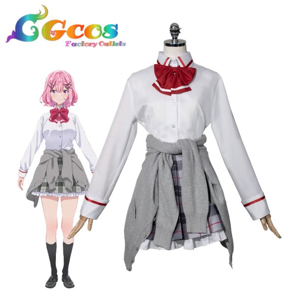 画像7: 「わたしが恋人になれるわけないじゃん、ムリムリ！（※ムリじゃなかった!）」　王塚真唯　甘織れな子　制服　コスプレ衣装 (7)