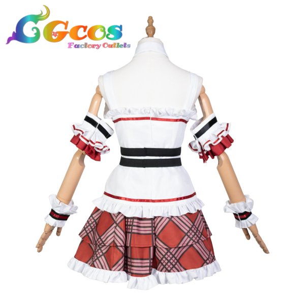 画像4: 学園アイドルマスター　学マス　花海咲季　藤田ことね　月村手毬　姫崎莉波　葛城リーリヤ　倉本千奈　有村麻央　紫雲清夏　秦谷美鈴　花海佑芽　十王星南　篠澤広　ローソンコラボ衣装　コスプレ衣装 (4)