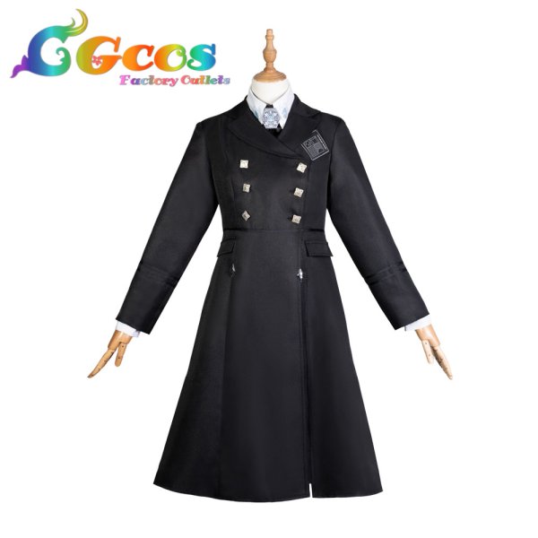 画像1: 学園アイドルマスター　学マス　雨夜燕　制服　コスプレ衣装  (1)