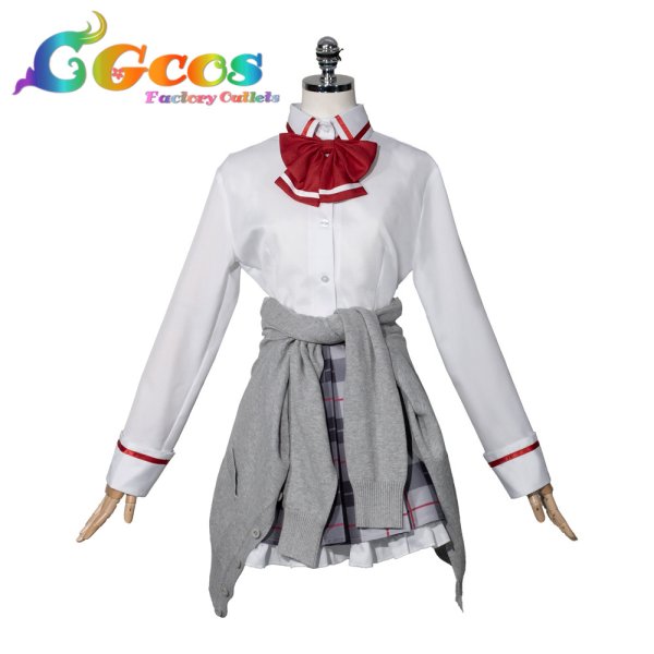 画像1: 「わたしが恋人になれるわけないじゃん、ムリムリ！（※ムリじゃなかった!）」　王塚真唯　甘織れな子　制服　コスプレ衣装 (1)