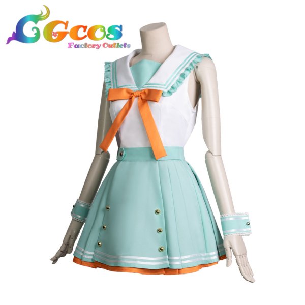 画像2: バーチャルYouTuber　Vtuber　大空スバル　セーラー衣装　コスプレ衣装 (2)