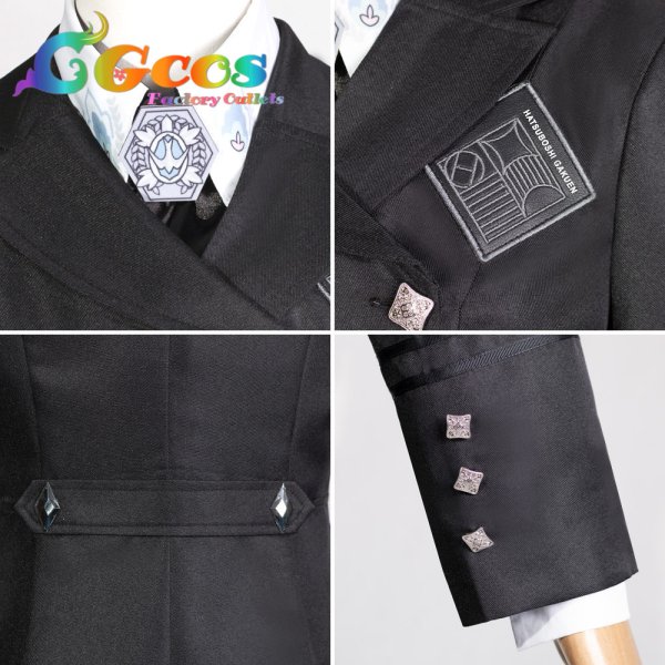 画像5: 学園アイドルマスター　学マス　雨夜燕　制服　コスプレ衣装  (5)