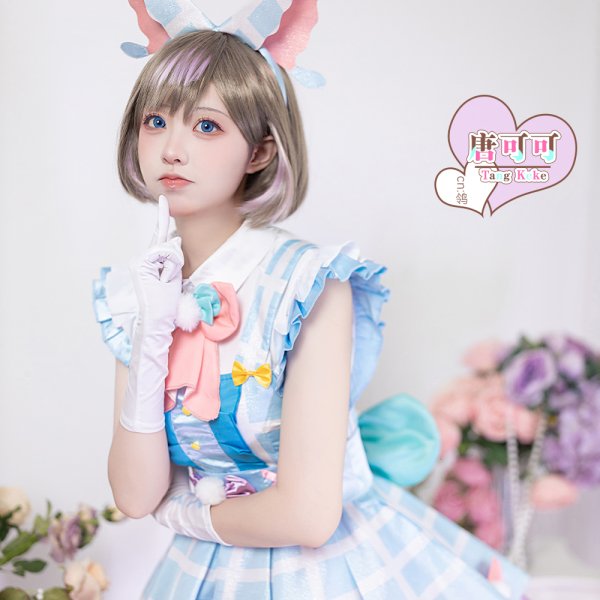 画像6: 一部在庫　ラブライブ！スーパースター!!　Liella!　絶対的LOVER　唐可可　コスプレ衣装 (6)